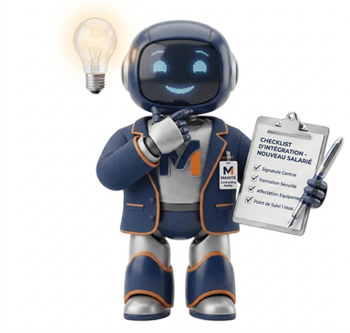 Mascotte penseur Mainte