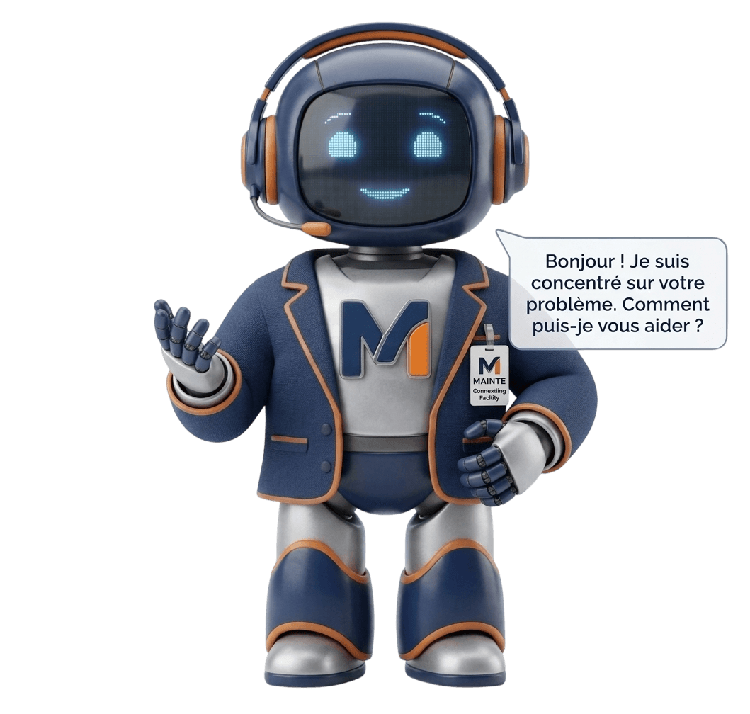 Mascotte chatbot Mainte