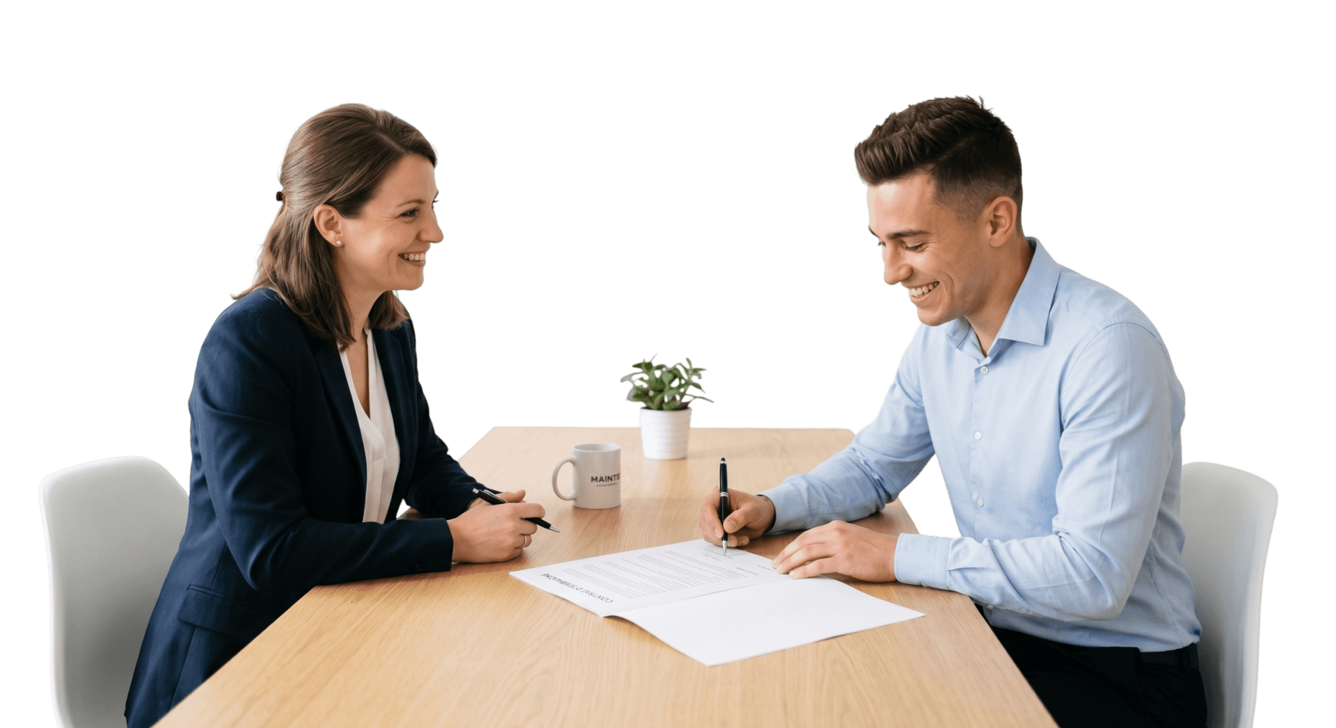 RH et salarié — onboarding Mainte